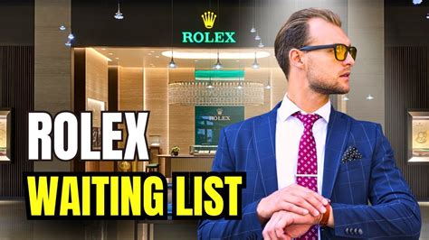 rolex wachtlijst inschrijven|Rolex waitlist.